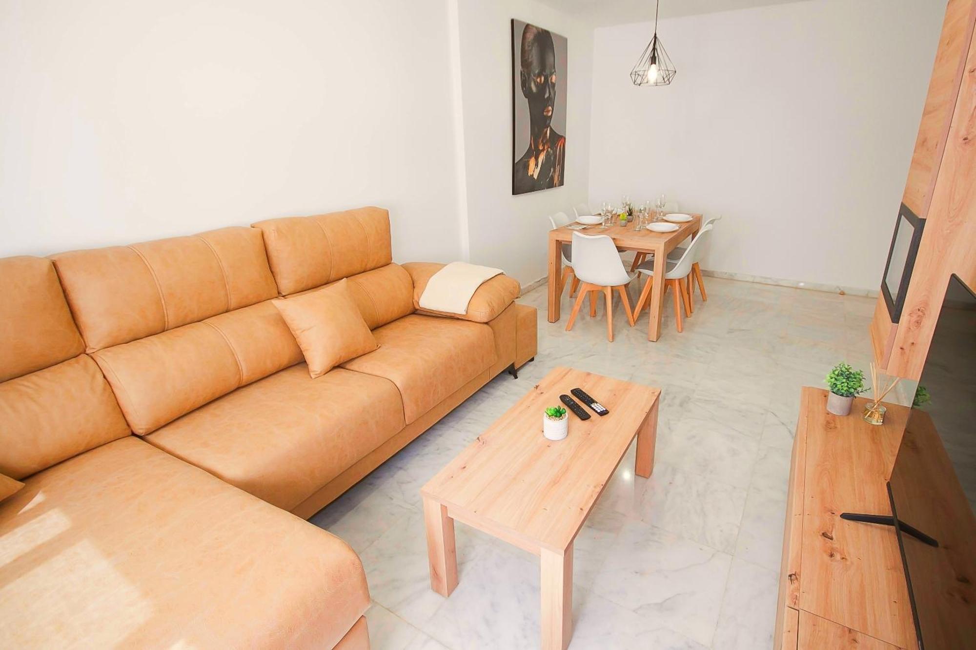 Ave Huelin 3Rooms Alojamiento Con Parking Y Ac Μάλαγα Εξωτερικό φωτογραφία