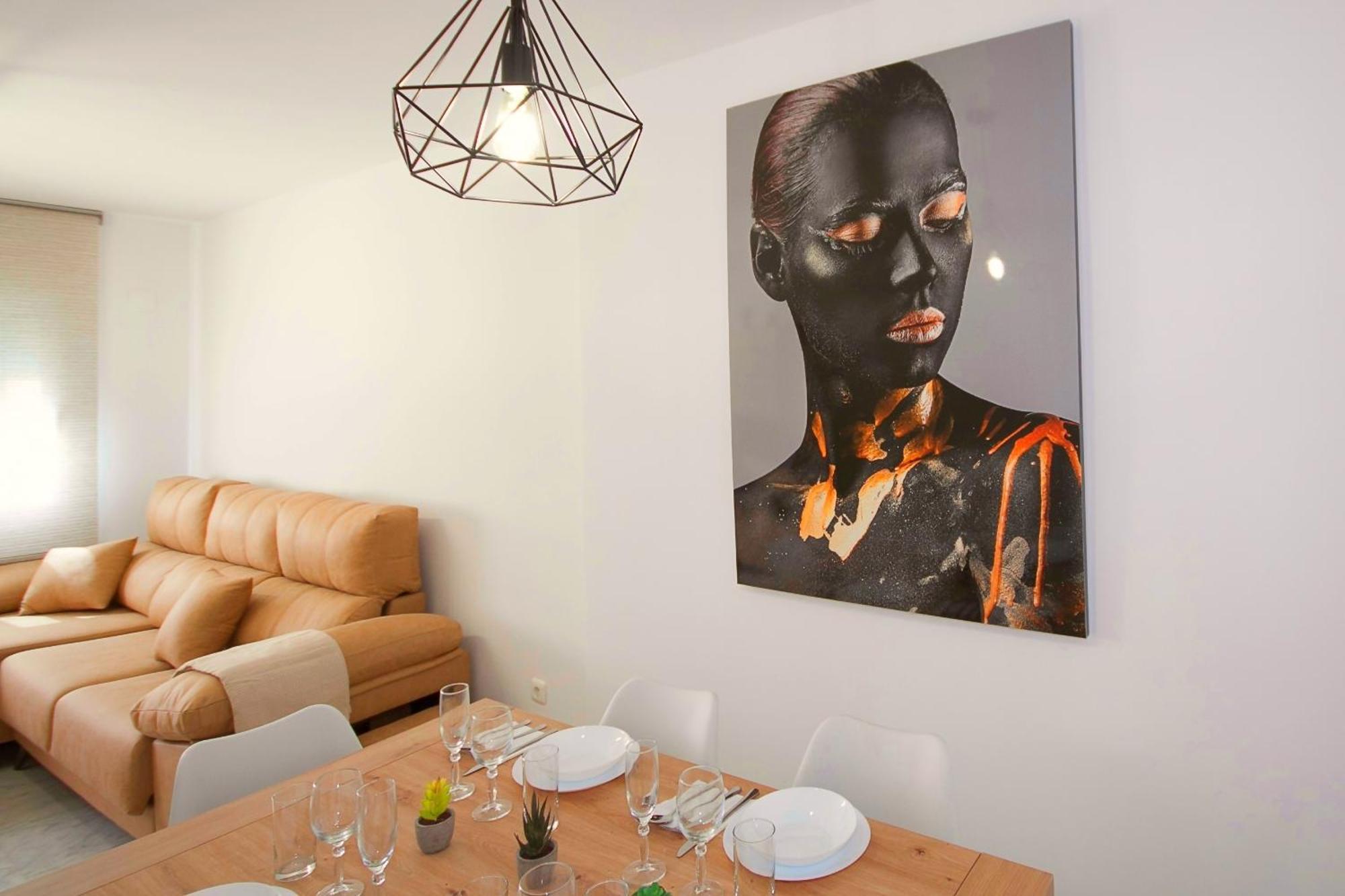 Ave Huelin 3Rooms Alojamiento Con Parking Y Ac Μάλαγα Εξωτερικό φωτογραφία
