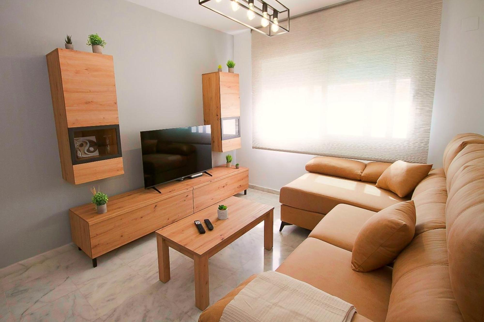 Ave Huelin 3Rooms Alojamiento Con Parking Y Ac Μάλαγα Εξωτερικό φωτογραφία